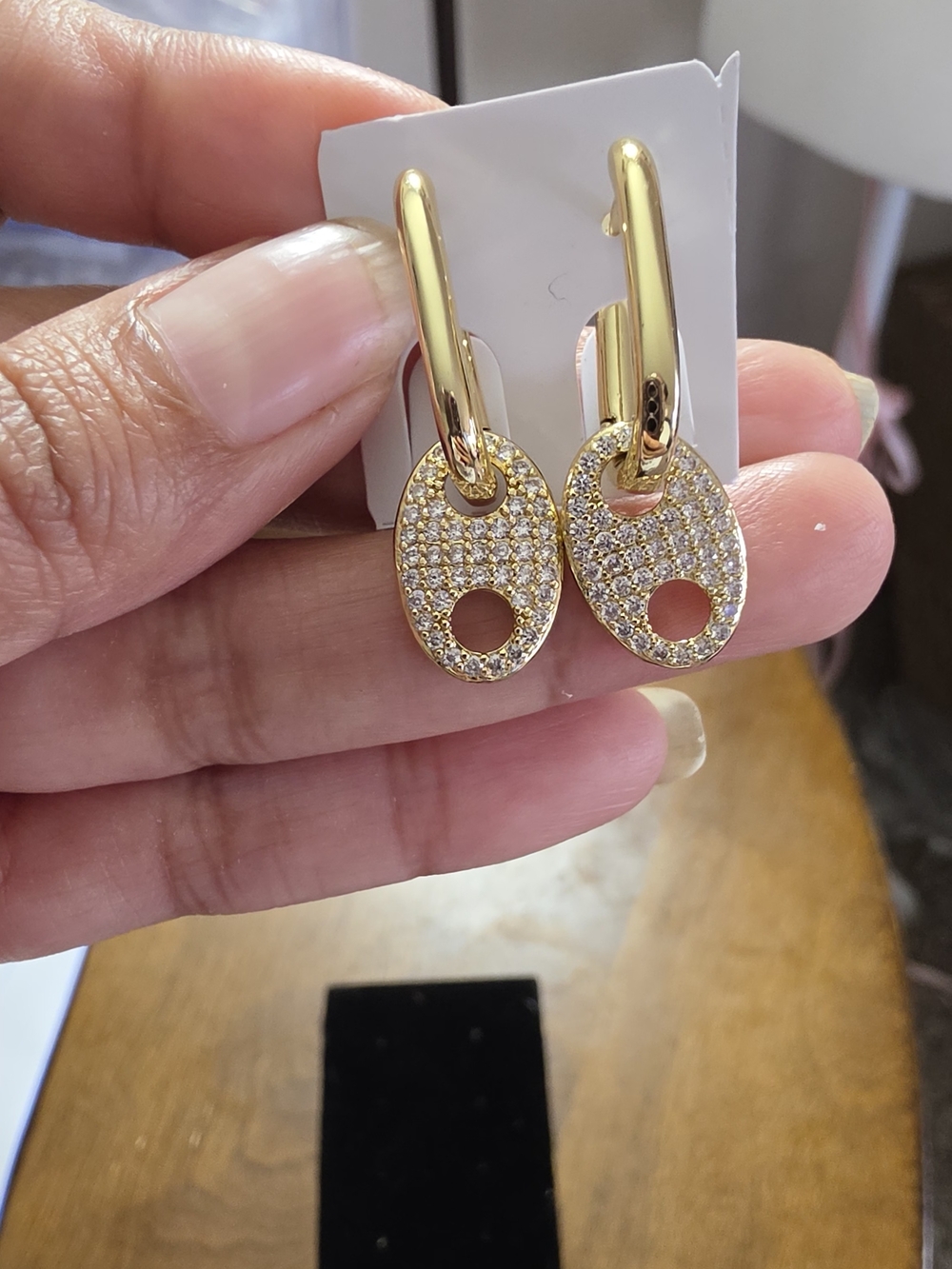 Aretes Oro Laminado 14k